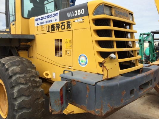 KOMATSU WA350-3-55074-YR2000-8583 Hr สภาพสวย นำเข้าจากญี่ปุ่น ราคาไม่แพงครับ