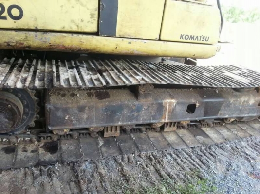 ขาย 465,000 KOMATSU  PC120-6  เครื่องดี ปั้มดี (ไฟฟ้าตัด กล่อง อยู่)  เอกสารเล่มทะเบียน รถอยู่ จ.สุพรรณบุรี  090-772-3710 090-772-3708
