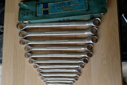 ขายประแจแหวนชุด12ตัว 6-32 HAZET Made in GERMANY.ใหม่เก่าเก็บ