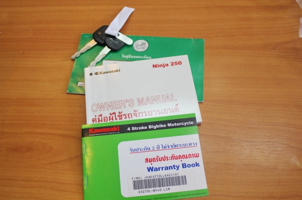 Ninja250 Special edition(ของแต่งทั้งคัน)