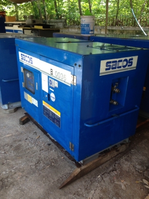 ปั๋มลมแบบสกรูAIRMAN SMS11 เก่าญี่ปุ่น พร้อมใช้งาน