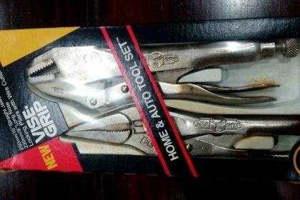 ขายคีมล็อกแพ็คคู่ VISE-GRIP Made in USA.งานเก่าเก็บ