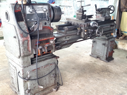 แท่นกลึง ต้าชิง 1000 บี ต้าชิง 6 ฟุต 3 เพลา เกียร์บล็อก พร้อมใช้งาน ด่วนๆๆ  82,000