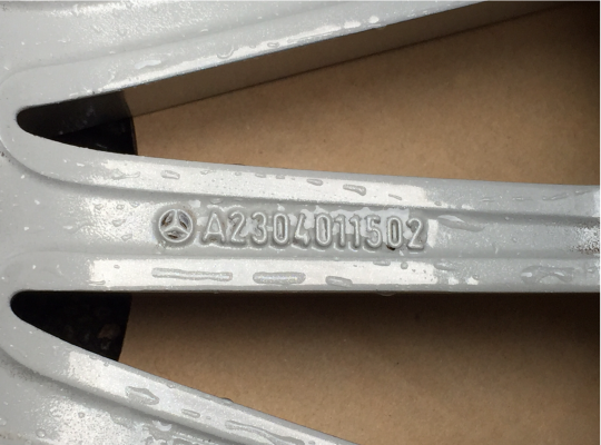 ล้อแท้ AMG Stlye 5 ขอบ18 สภาพสวย สีเดิม ไม่เคยซ่อม ราคาไม่แพง