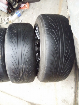 แม็กใหม่ XXR ขอบ 15 กว้าง 8 ออฟ 20 พร้อมยางปี 15