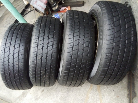 แม็กใหม่ ก้านวายแนว BBS ขอบ 15 พร้อมยางดันลอป