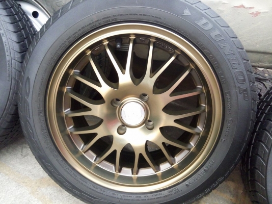 แม็กใหม่ ก้านวายแนว BBS ขอบ 15 พร้อมยางดันลอป