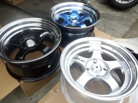 ล้อใหม่ S1r ขอบ 15 กว้าง 7.5 ออฟ 20 ราคาถูก