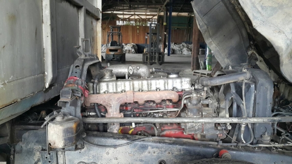 ขาย HINO F18 สองเพลาดั๊ม กระบะเหล็กคอกเกษตร
