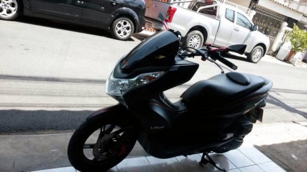 ขาย รถมอเตอไซน์ ยี่ห้อ Honda PCX150 สีดำ ปี 2013