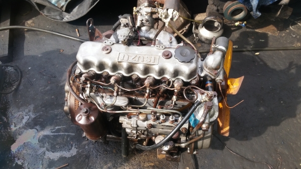 เครื่องยนต์ อิซุสุ c240 เครื่องสวยแน่นๆพร้อมใช้