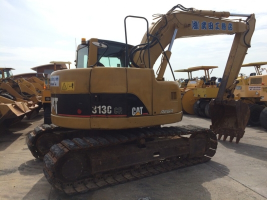 CAT 313CCR ปี 2004 ใช้งาน 2973 ชม. ใบแทร็คติดก้อนยางสภาพสวย จากญี่ปุ่นครับ
