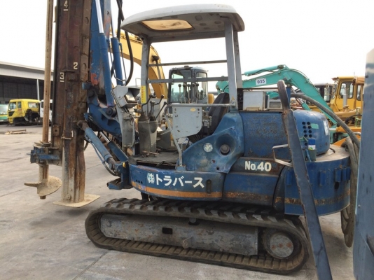 รถเจาะเสาเข็ม Hitachi รุ่น EX55UR-3 นำเข้าจากญี่ปุ่น ราคาถูกมาก ๆ ครับ