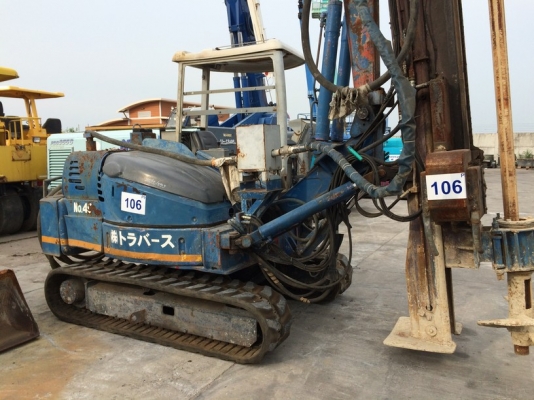 รถเจาะเสาเข็ม Hitachi รุ่น EX55UR-3 นำเข้าจากญี่ปุ่น ราคาถูกมาก ๆ ครับ