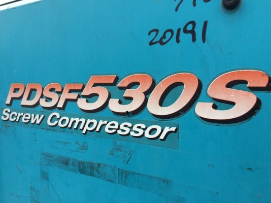 AIRMAN PDSF530S ปี 2004 ลม 10.5 บาร์ นำเข้าจากญี่ปุ่น ถึงไทยแล้วครับ