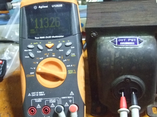 หม้อแปลงไฟ 220v => 110v ขนาด 1000w