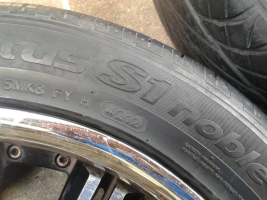 ขอบ17นิ้ว5รู100/114 พร้อมยาง ชุดนี้ ราคา 7400 บาท