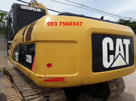 ขายรถแบคโฮ CAT 320 D 8.XXX ชม.