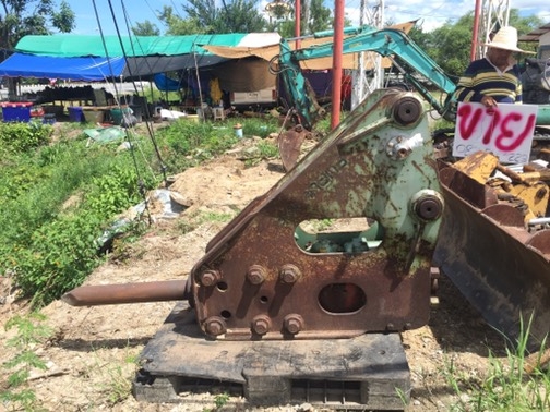 ขายหัวขุดเจาะ กระแทก (ฟูรูกาว่า) เก่าญี่ปุ่นแท้ pc120