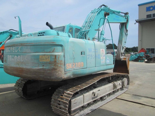 รถขุด Kobelco SK210D-8 สต็อก Japan โทร. 080-6565422 (หนิง)