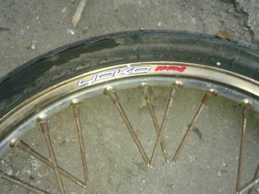 ล้อทอง 2 ล้อ มือสอง