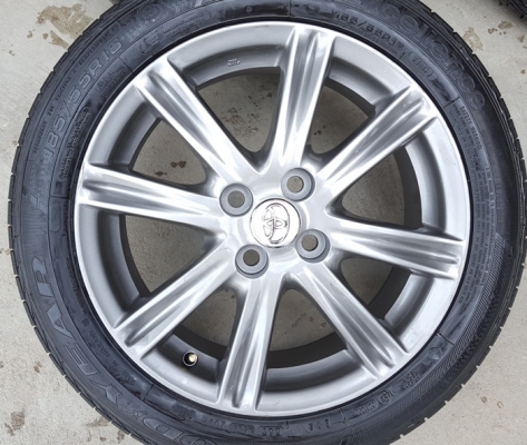ขายล้อToyota Vios TOP16 ยางปี14  4 ล้อ
