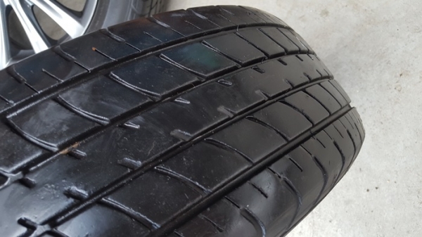 ขายล้อ TOYOTA VIOS12ก้าน(สีกัล) ยางปี 14  4 ล้อ