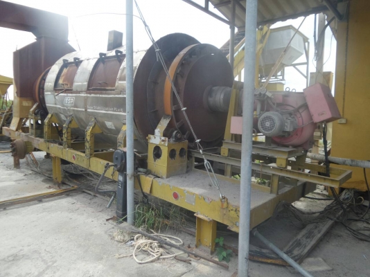 PLANT โมบายแอสฟัล ของเกาหลี BSP กำลังผลิต10ช.มผลิตใด้9คันรถดั้ม10ล้อ