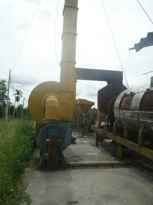 PLANT โมบายแอสฟัล ของเกาหลี BSP กำลังผลิต10ช.มผลิตใด้9คันรถดั้ม10ล้อ