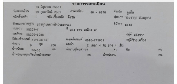 รถเครน KATO KR25H-V(มีทะเบียน)เก่าใน พร้อมใช้สุดๆโทร 089-8055889 รถเครน KATO KR25H-V(มีทะเบียน)เก่าใน พร้อมใช้สุดๆโทร 089-8055889