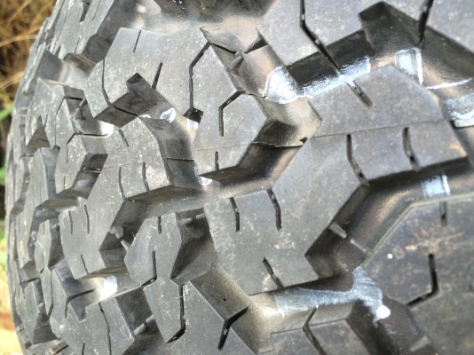 Bf goodrich all 245-70-16 วิ่งไม่ถึง 1000 กม