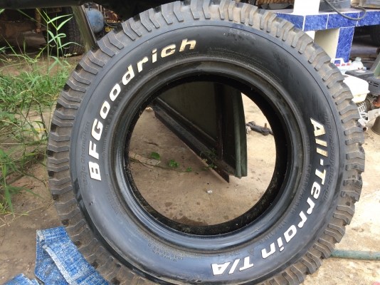 Bf goodrich all 245-70-16 วิ่งไม่ถึง 1000 กม
