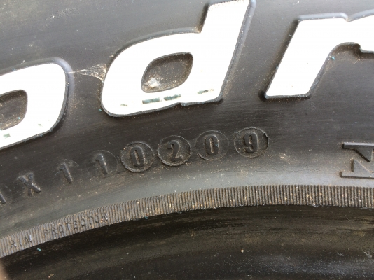 Bf goodrich all 245-70-16 วิ่งไม่ถึง 1000 กม