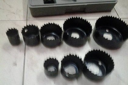 ขายชุดโฮซอเจาะไม้ แบบปรับเปลี่ยนได้ พร้อมกล่องพลาสติก