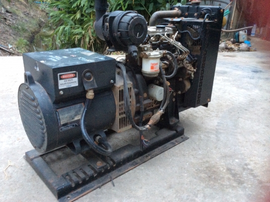 ขายเครื่องปั่นไฟ 17KVAไดร์บัสเลส 3 เฟส meccalte ไม่เคยใช้งานในไทย