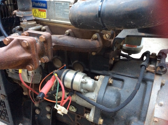 ขายเครื่องปั่นไฟ 17KVAไดร์บัสเลส 3 เฟส meccalte ไม่เคยใช้งานในไทย