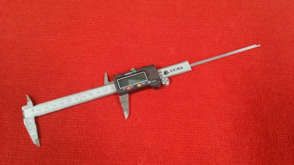 เวอร์เนีย KEIBA เก่าญี่ปุ่น สภาพสวย ใช้งานง่าย ทำให้งานวัดขนาดง่ายและแม่นยำ ด้วยระบบวัดดิจิตอล ขนาด 150 mm.