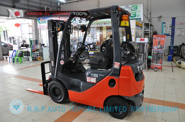 รถโฟล์คลิฟท์พร้อมขาย TOYOTA รุ่น  8FGL15-30983