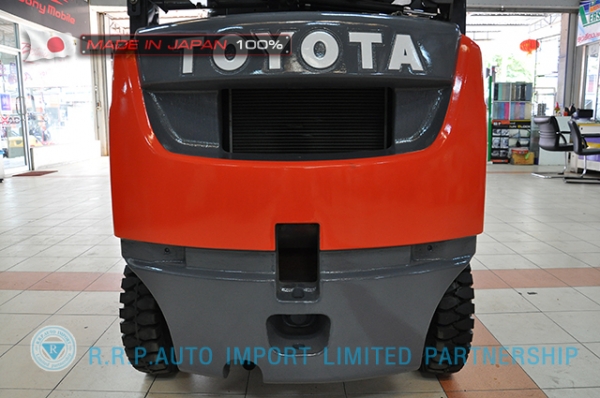 รถโฟล์คลิฟท์พร้อมขาย TOYOTA รุ่น  8FGL15-30983