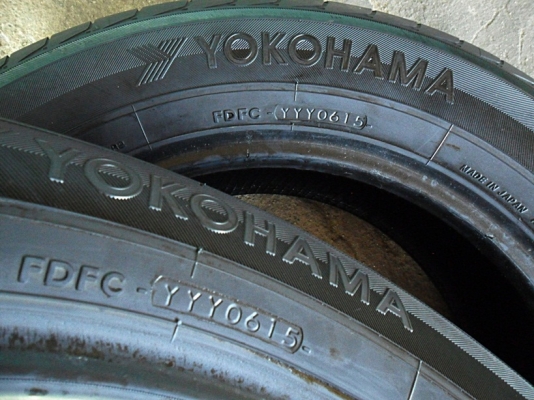 ยางขอบ17 โยโกฮาม่า225-60-R17ลงพื้นปี16 (4เส้น 5,800)ดอกหนา 1เซ็น