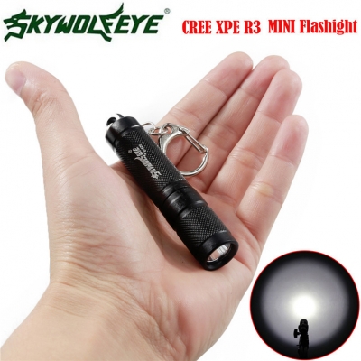 ไฟฉายพวง Mini พกพาสะดวก CREE XPE R3 1000 Lumen Lamp Aluminum