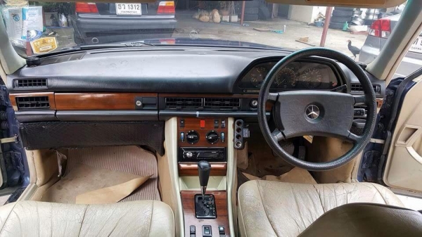 280 se w126 ปี 88 เครื่อง 2j vvti LPG