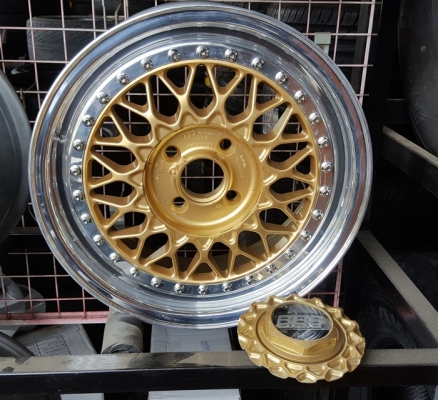 ขายล้อBBS 15แท้ 4รู100 หน้า6.5 OFF34  4 ล้อ