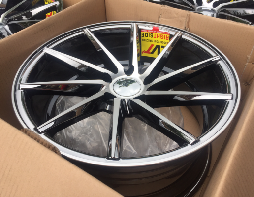 ล้อใหม่ Vossen สีโครมเมียม ขอบ18 ราคาเร้าใจ