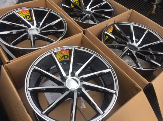 ล้อใหม่ Vossen สีโครมเมียม ขอบ18 ราคาเร้าใจ
