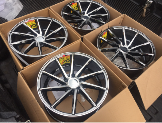 ล้อใหม่ Vossen สีโครมเมียม ขอบ18 ราคาเร้าใจ
