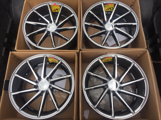 ล้อใหม่ Vossen สีโครมเมียม ขอบ18 ราคาเร้าใจ