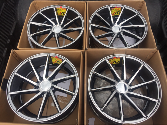 ล้อใหม่ Vossen สีโครมเมียม ขอบ18 ราคาเร้าใจ