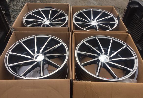ล้อใหม่ Vossen สีโครมเมียม ขอบ18 ราคาเร้าใจ