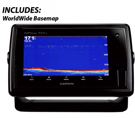 ขาย Garmin GPSMAP 721xs Chartplotter w/Sounder